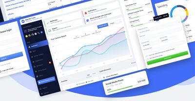 Overview of Map the Count platform interface with metric graphic dashboard and specific features.