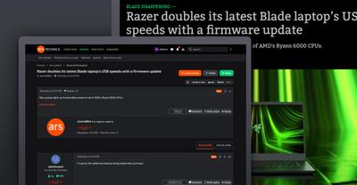 Overview of the Ars Technica forum redesign and article comment integration
