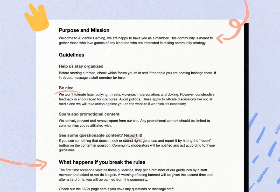 Your community, managed by our expertise